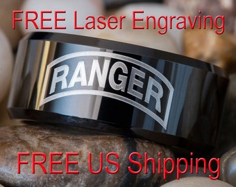 army ranger ring etsy