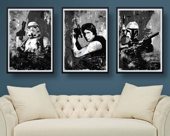 star wars poster set