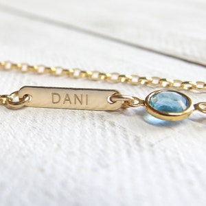 Push-Geschenk für neue Mutter, personalisierter Name und Geburtsstein Armband, Geschenk für Frau, neue Mutter Armband, Push-Geschenk, Mutter wird Schwangerschaftsgeschenk