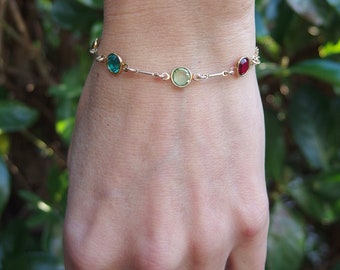 Birthstone bracelet, Mom bracelet, Kids birthstone jewelry, Grandma bracelet, Personalized Mother’s Day gift, Mother’s Day jewelry