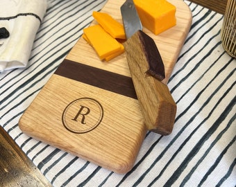 Personalized Maple and Wine Cutting Cheese Board, Hostess Gift, Birthday Gift for Wine Lover, Wine and Cheese Board Gift for Mother's Day