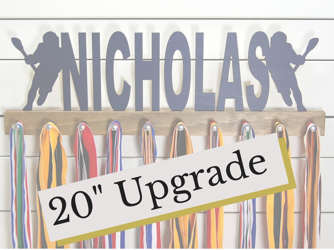 Personalized Baseball Medal Holder 12 or 20 Inch Etsy