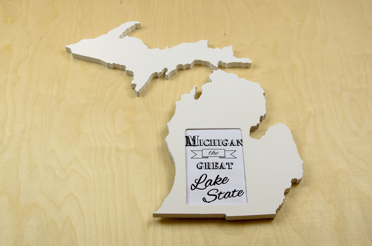 Michigan picture frame 4x6 Etsy