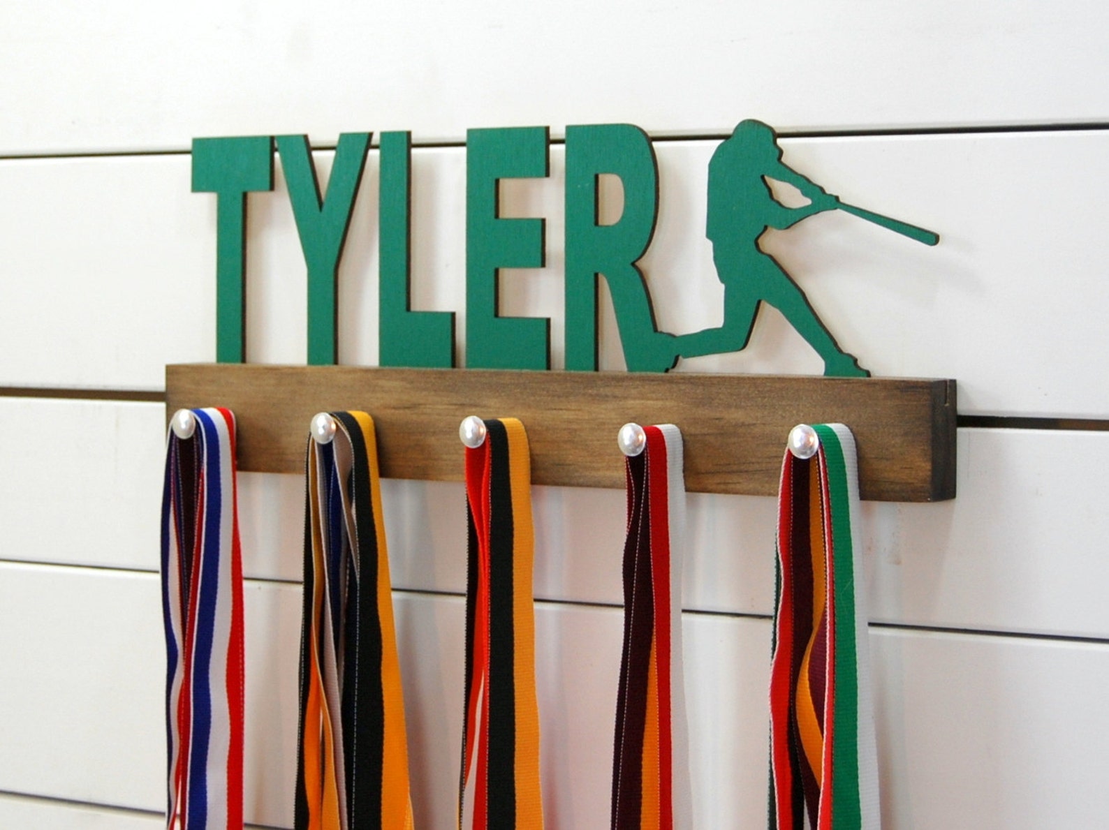 Personalized Baseball Medal Holder 12 or 20 Inch Etsy