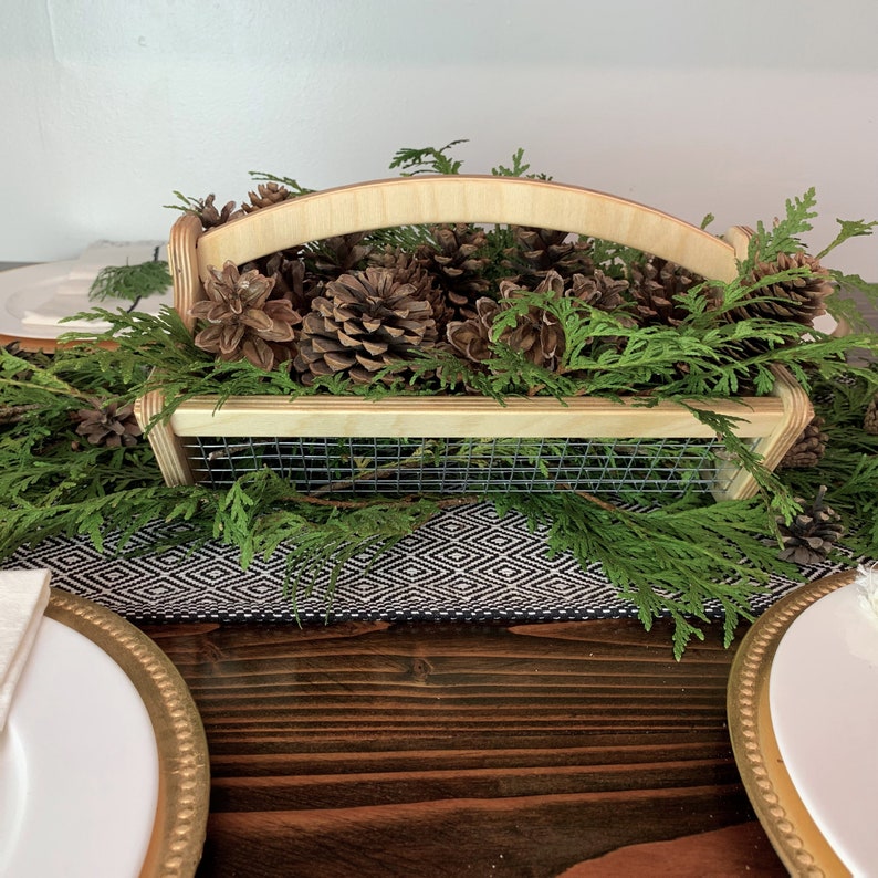 Personalized Harvest Basket Etsy