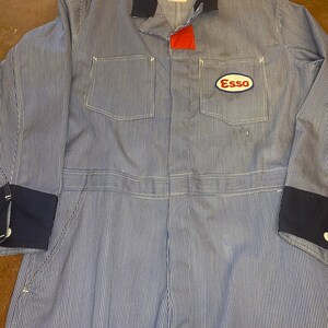 Vintage Esso Gas Service Stationgarage Coveralls. From the - Etsy