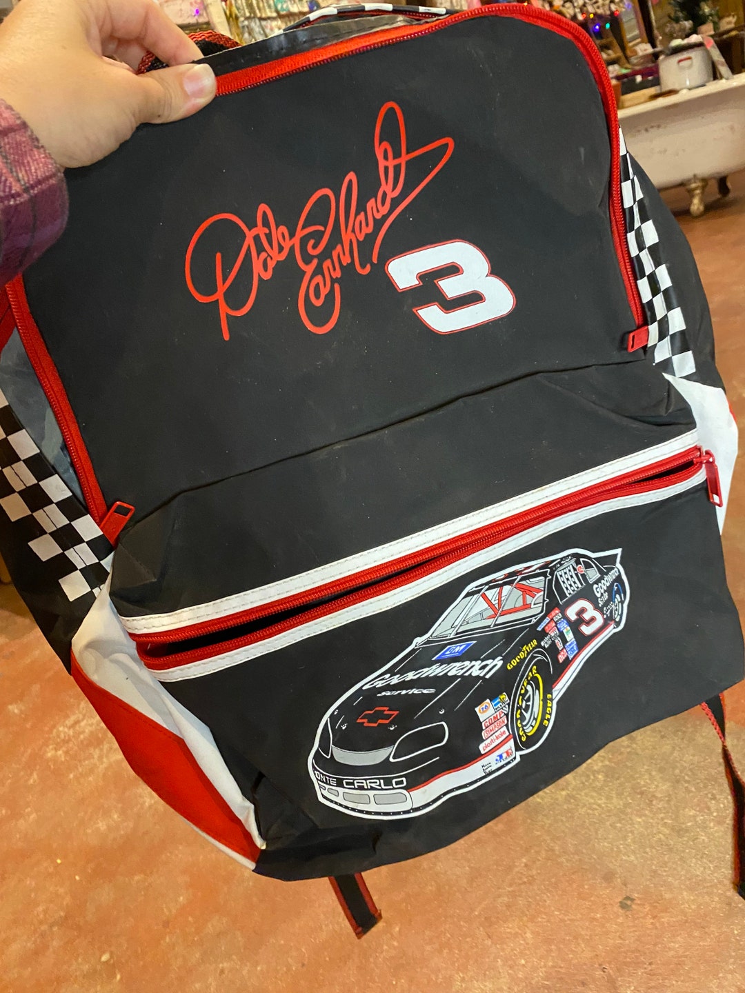 Vintage 1990s Dale Earnhardt Backpack. FABULOUS CONDITION - Etsy