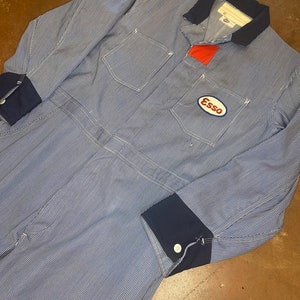 Vintage Esso Gas Service Stationgarage Coveralls. From the 1950s .. in ...