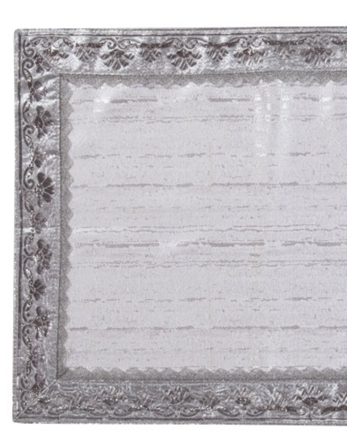 Elegant Silver Table Runner From Fine Materials. Handmade Etsy