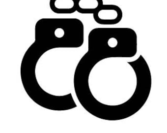 BDSM Handcuffs Vinyl Decal/Sticker