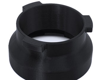 54mm Portafilter Dosing Funnel, Screw-On Hands-Free Accessory for Breville Barista Express Model BES870XL