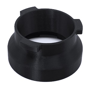 54mm Portafilter Dosing Funnel, Screw-On Hands-Free Accessory for Breville Barista Express Model BES870XL