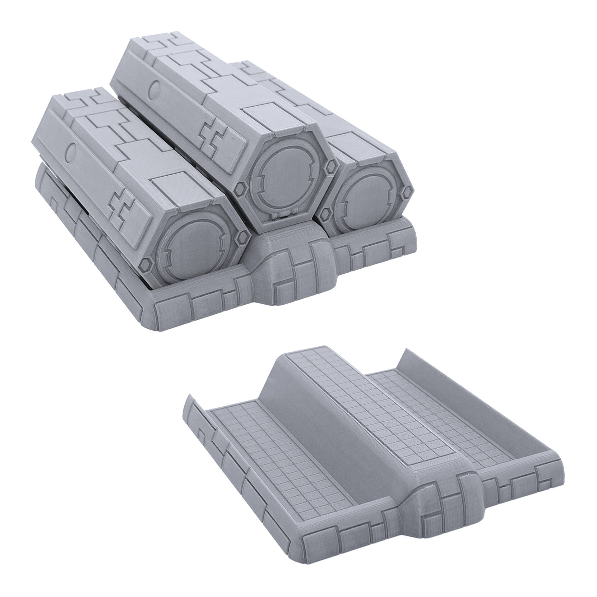 Rpg Container 3D Printed Sci-fi Container Set: Tabletop RPG Wargame Terrain - Etsy