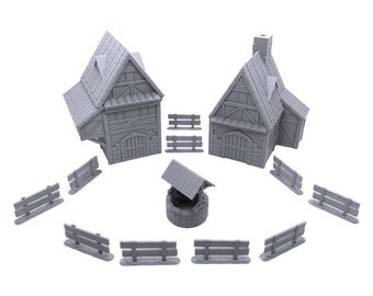 Set Di Crateri Esplosivi EnderToys – Scenario In 3D Per Wargame Con Miniature Da 28mm (11 Pezzi Verniciabili)