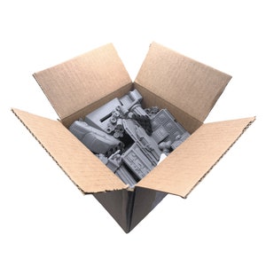 Modern Terrain Value Box - Compatible with Dungeons and Dragons (DND, D&D), 28mm Miniature Wargaming, Tabletop RPGs, Wargame