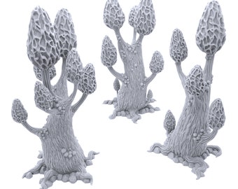 Mesmerising Morels - DND Terrain Compatible with Dungeons and Dragons, 28mm Miniature Wargaming, Tabletop RPGs