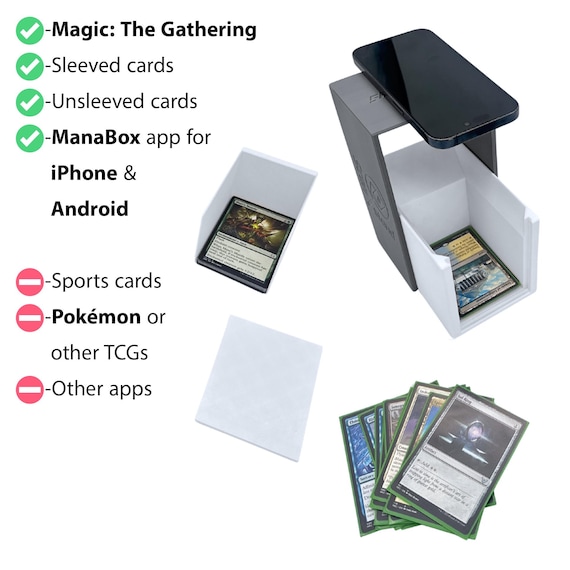 Endertoys Scan Stand (sleeved and Unsleeved) - MTG Card Scanner - Best With  Manabox App - Etsy