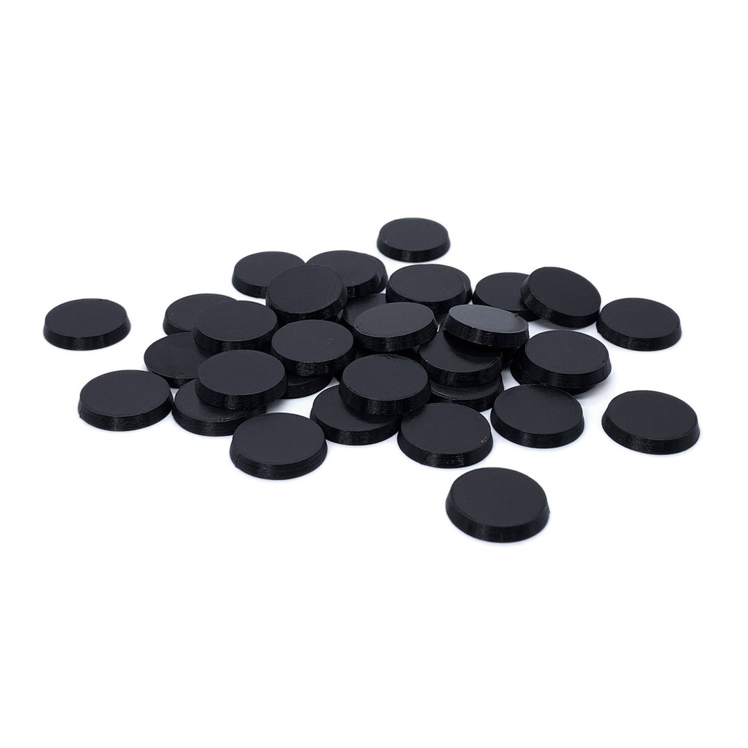 Miniature Bases: 36 Flat Bottom PLA Circular Bases (.75 Inch) - Etsy