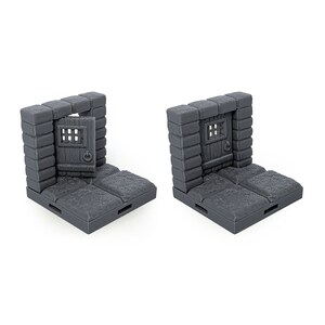 Locking Dungeon Tiles - Jail and Holding Cells - DND Terrain Compatible ...