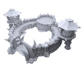 Orc Arena by Makers Anvil, 3D Printed Tabletop RPG Scenery and Wargame Terrain 15mm 28mm Miniatures