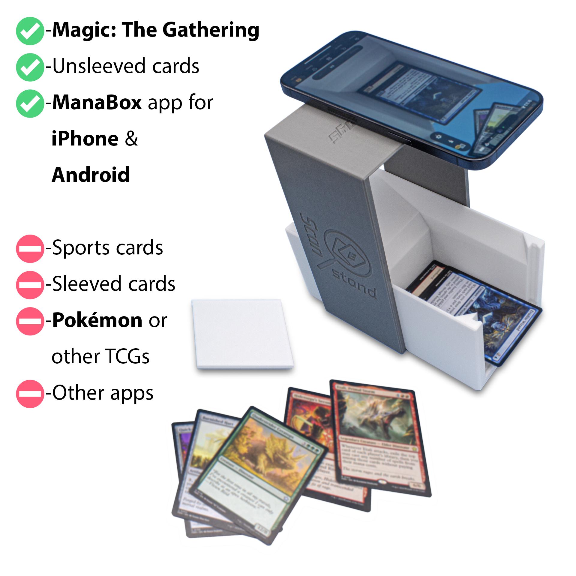 Endertoys MTG Card Scanner (unsleeved Cards Only) - Scan Stand - Best With  Manabox App - Etsy