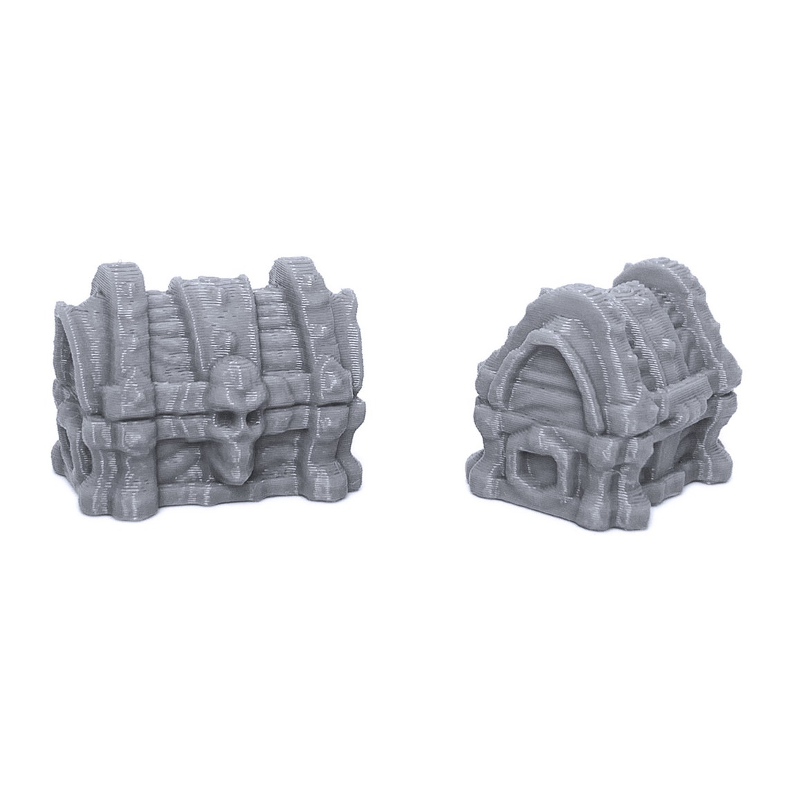 3D Printed Treasure Chests: DND Terrain, Tabletop RPG Scenery (15pcs ...