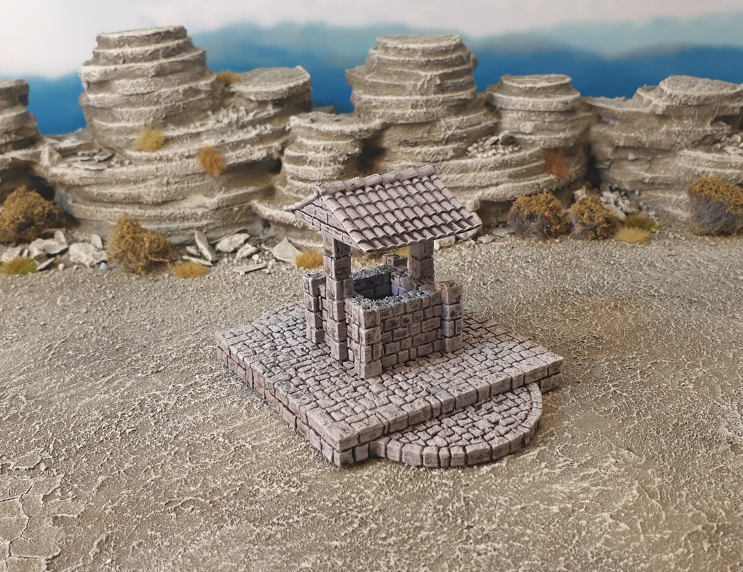 Ulvheim Fountains DND Terrain Compatible With Dungeons and Dragons