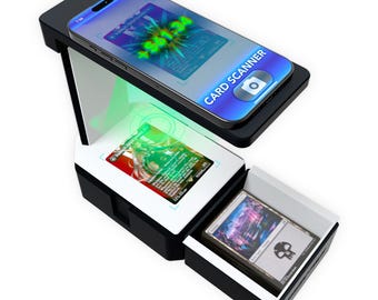Scan Station Starter Set - TCG Scanner Stand for Sleeved and Unsleeved MTG Trading Cards - Best with Manabox App
