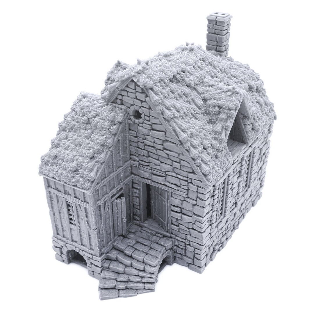 Barlyway Cottage DND Terrain For Dungeons And Dragons Terrain, D&D