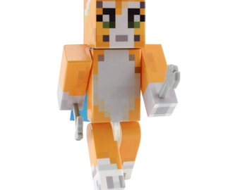 Orange Cat Action Figure