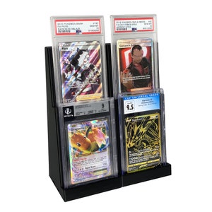 Afficheurs de stade à dalles graduées (paquet de 2), compatibles avec PSA, Beckett et CGC