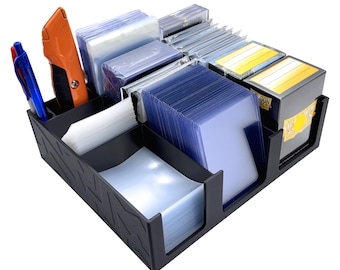 TCG Buddy Omega Card Caddy, Toploader Sleeve Dispenser, Rip Ship Organizer