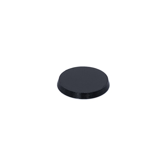 100 Pack Of 30mm Flat Miniature Bases - Black Plastic, 3mm Tall, Pre-Scored For Easy Customization - View #6