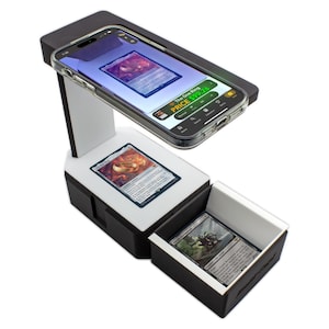 Scan Station Starter Set - TCG Scanner Stand for Sleeved and Unsleeved MTG Trading Cards - Best with Manabox App