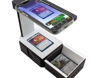 Scan Station Starter Set - TCG Scanner Stand for Sleeved and Unsleeved MTG Trading Cards - Best with Manabox App