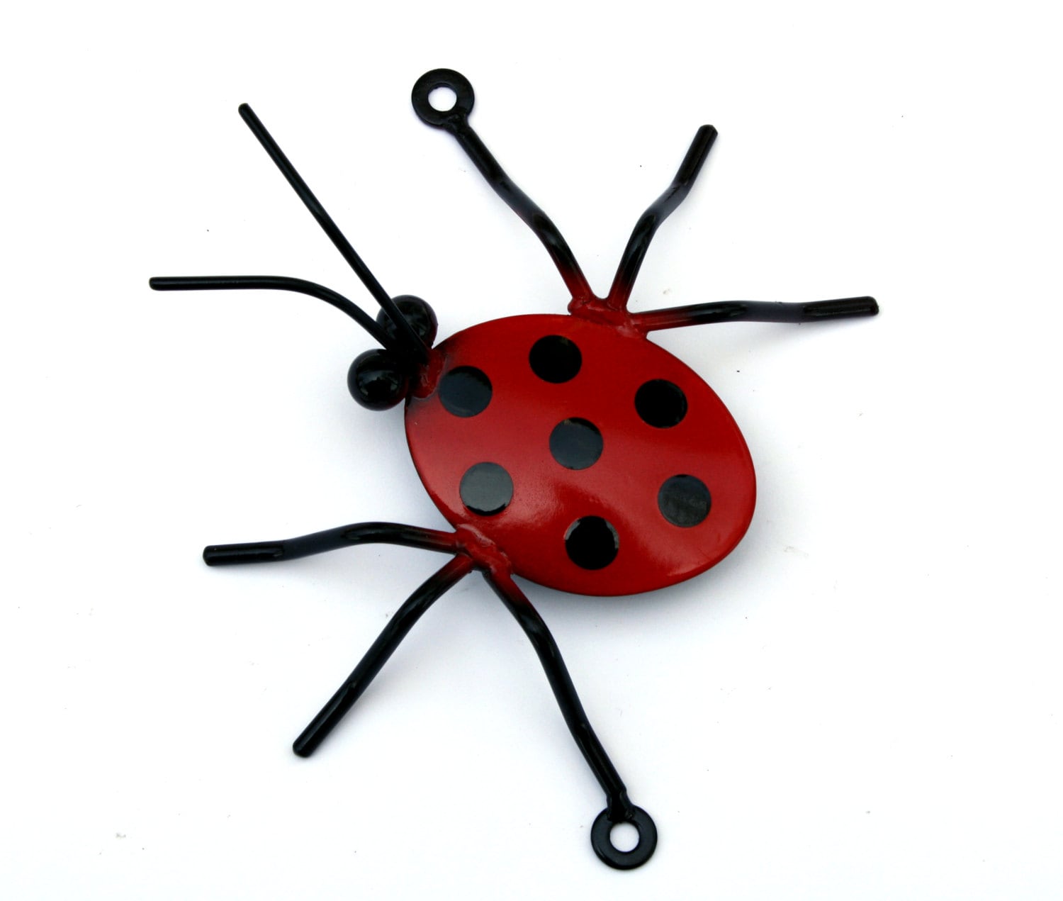 Ladybugs Metal Wall Art Ladybug Family Metal Garden Decor Etsy