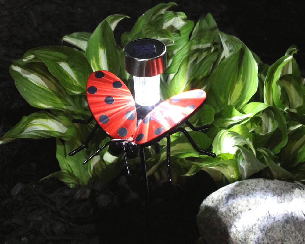 Ladybug solar on sale garden lights