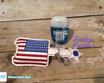 American Flag Hand Sanitizer