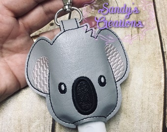 Koala Hand Sanitizer Holder ~ Key Fob