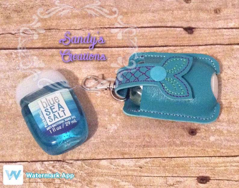 Mermaid Hand Sanitizer Holder