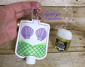 Mermaid #3 Hand Sanitizer Holder