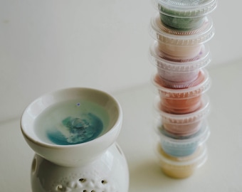 Scented Wax Melt Samples // Energy Wax Tarts // Aromatherapy // Intention Crystal Candles // Metaphysical Gifts // Energy Healing