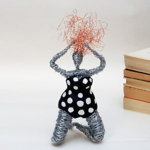 Fat Woman Sculpture, Modern Sculpture, Woman Body Sculpture, Free Standing Statue, Empowerment, Plus Size Sculpture, Body Positivity