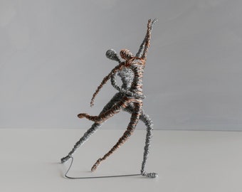 Dancer Wire Sculpture – Dance Figure, Figurative Art, Gift for Dancer