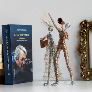 Bride and Groom Sculpture, Unique Personalized Wedding Gift, Living Room Decoration, Man and Woman figure, Director Sculpture