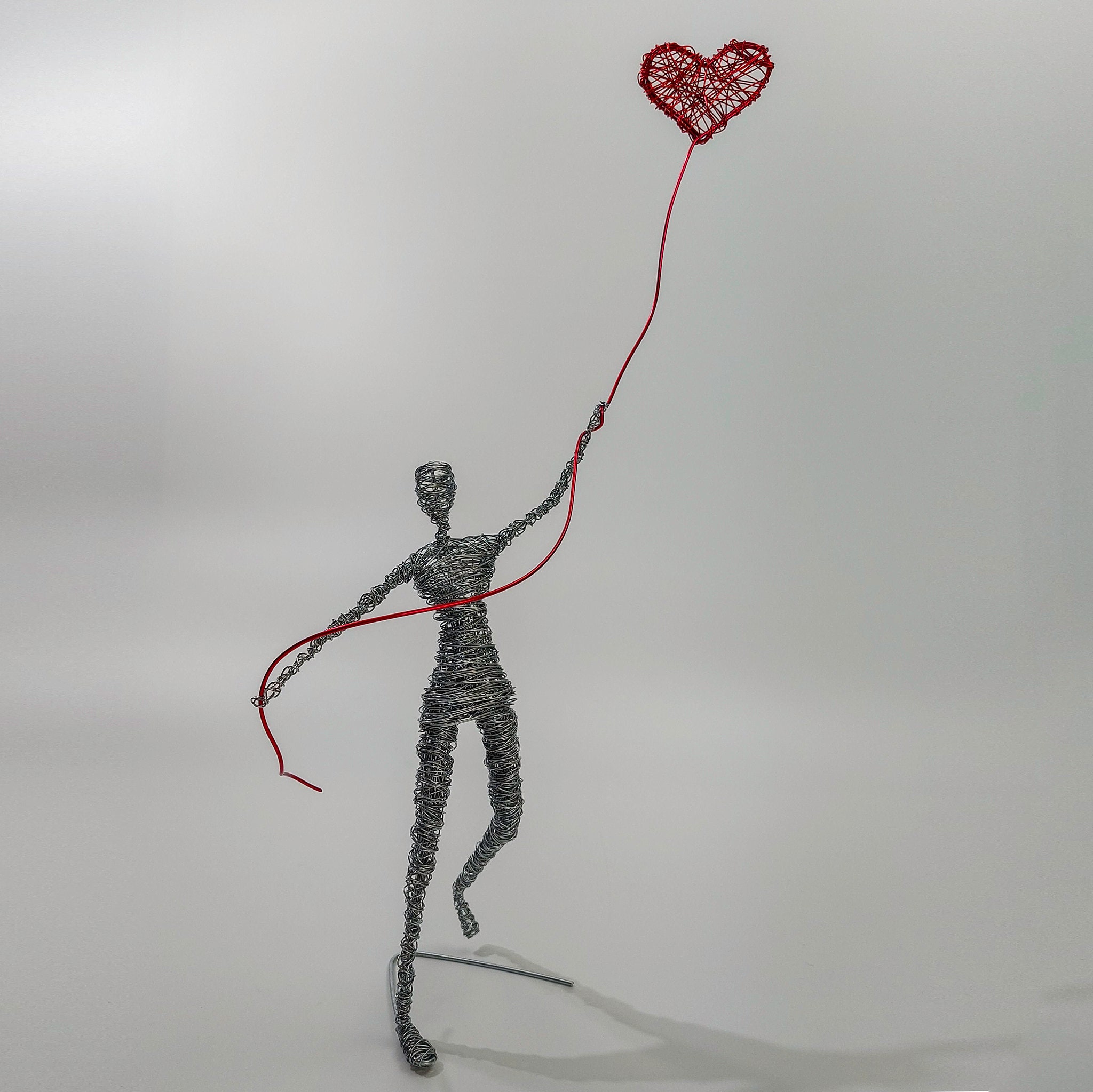 Man and Woman Metal Wire Sculpture Modern Sculpture Unique | Etsy