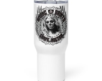 Among Saints - Carpe Noctem Travel mug with a handle