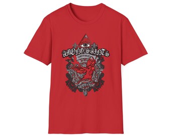 Gothic Dragon Band T-Shirt - Among Saints Music Tee