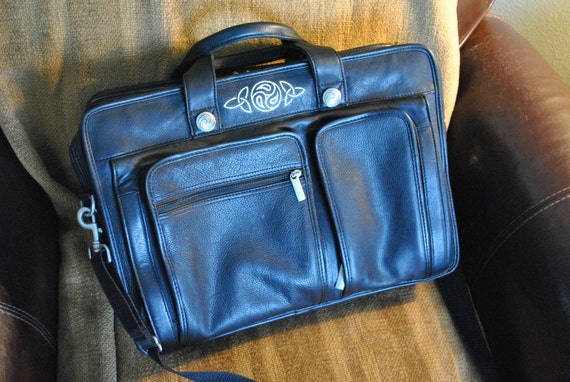 pelle studio briefcase