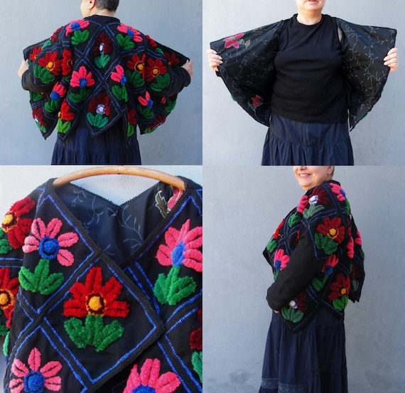 Bohemian Embroidery Coat Jacket Clothing Vintage Punch